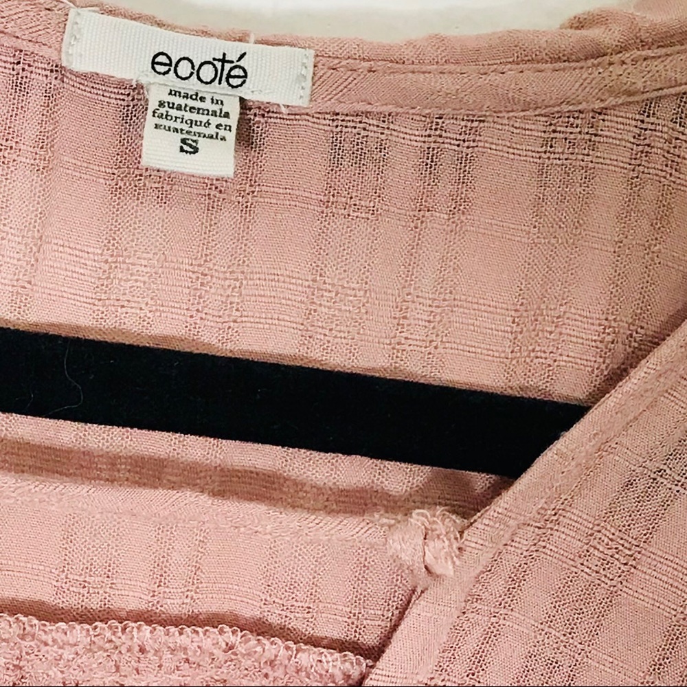 UO Ecote Oversized Flowy High-low Blouse SM [SOLD] - Picture 6 of 8
